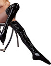 Bettstiefel aus Lack mit Reissverschluss Lack Bettstiefel