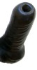 Latexdildo mit reservoir