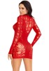 Rueckenansicht Netzkleid