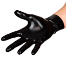 kurzer Latexhandschuh