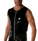 Lack Top Silver Zip