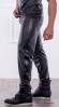 Sexy Herrenhose Wetlook mit seitlichem Streifen