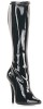 Hautenger Stretchlackstiefel