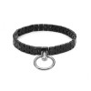 Edelstahl Halsband schwarz