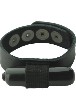 Nickelfreier Leder Cockring
