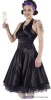Nackentrger Satin Dress