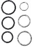 Metall Cockring Set