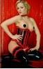 Burlesque Latex Corset