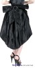 Satin Bow Bustle