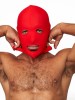Rote Maske elastisch