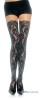 Rose Lace Overknees
