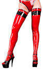 Latexstrrmpfe mit Rand