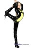 Atomic Latex Catsuit mit radioactive Sign