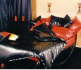 Latex Bettbezug