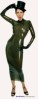 Latex Hobble Dress