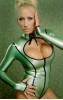 Langarm Latex Leotard