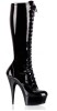 Kniehhoher Schnrstiefel