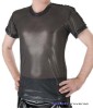 Glnzendes Herren Transparentshirt