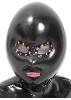Aufblasbare Latexmaske 