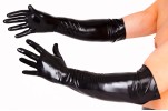 Latexhandschuhe fein schwarz