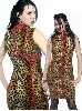 rmelloses Leopardenkleid