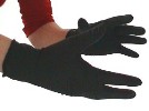 Schwarze Latex Untersuchungshandschuhe