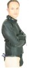 Leder Zwangsjacke mit Schrittriemen
