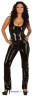rmelloser Lackcatsuit mit Front RV