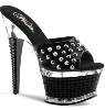 Lack Nieten Plateauslipper