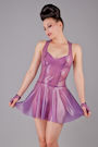 Transparentes Latexkleid Semitransparentes Latexkleid