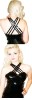 Zoe Criss Cross Lack Top