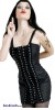 Lace Up Structure Corset Dress