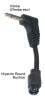 Adapter Roundplug auf Klinke
