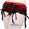 Burlesque Ruffle Suspender Shorts