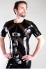 Latex Zipper Shirt