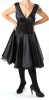 Katie Stretch Satin Dress