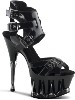 Multi Strap Spiky Sandale