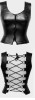 Cobra D-Ring Top Leather-Look
