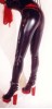 Latex Leggins mit formendem Hschenteil