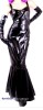 Fishtail Lack Kleid