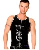 Latex Zipper Westentop