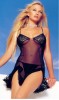 Transparentes Lingerie Kleid
