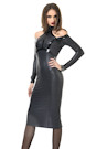 Lack und Wetlook Dress Chiara Dress