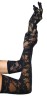 Elastische Spitzenhandschuhe