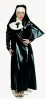 Weite lange Latex Nonnenrobe