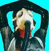 Wei�e Gasmaske