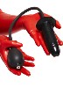 Aufblaspenis klein - aus reinem Latex