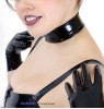 Latexhalsband ohne Verzierungen