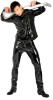 Herren Lack Jeans