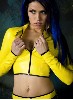 Short Chick Latex Zip-Top
